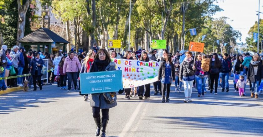 Alrededor de 6000 personas asistieron a los festejos del 9 de julio