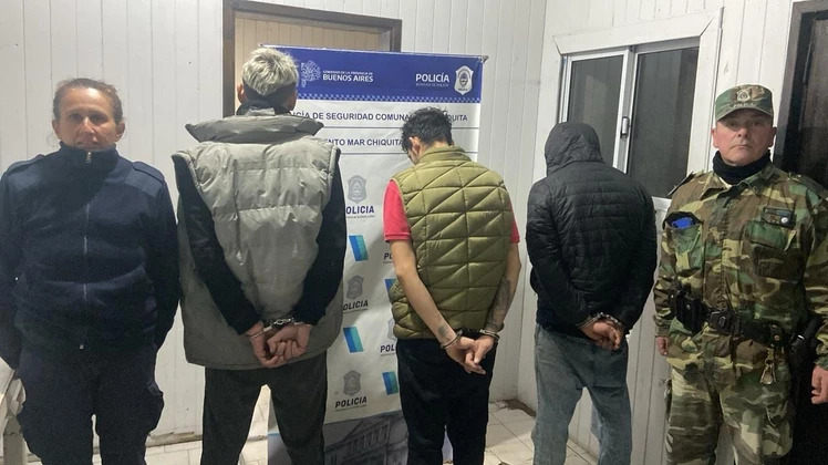 Robaron en Pinamar, huyeron hacia Mar del Plata y quedaron detenidos en Mar Chiquita