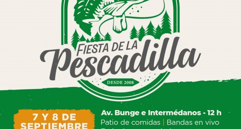 El 7 y 8 de septiembre se viene la 14º Fiesta de la Pescadilla