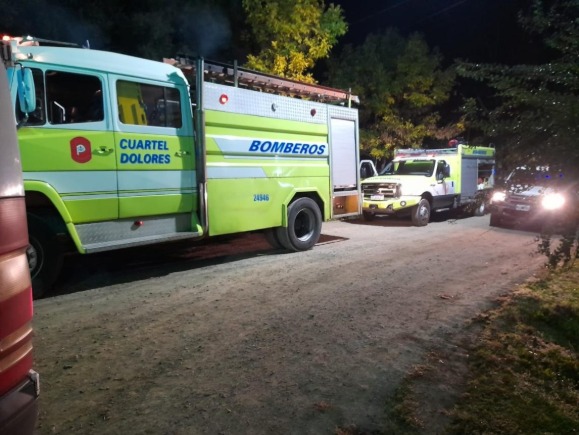 Dolores: investigan un incendio que dejó a una mujer gravemente herida