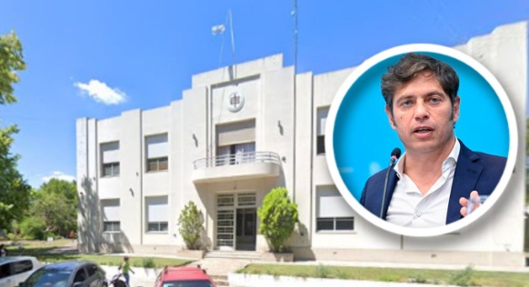 Kicillof en Madariaga: nueva escuela secundaria y patrulleros para el distrito