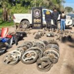 Madariaga: Desarticulan a una banda que robaba motos y operaba un desarmadero ilegal