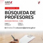 Búsqueda de profesores