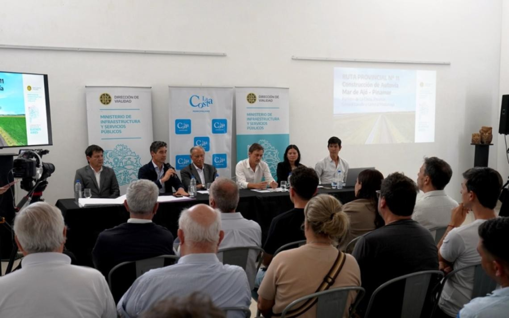 La Provincia presentó cómo será la autovía Ruta 11 entre Pinamar y Mar de Ajó