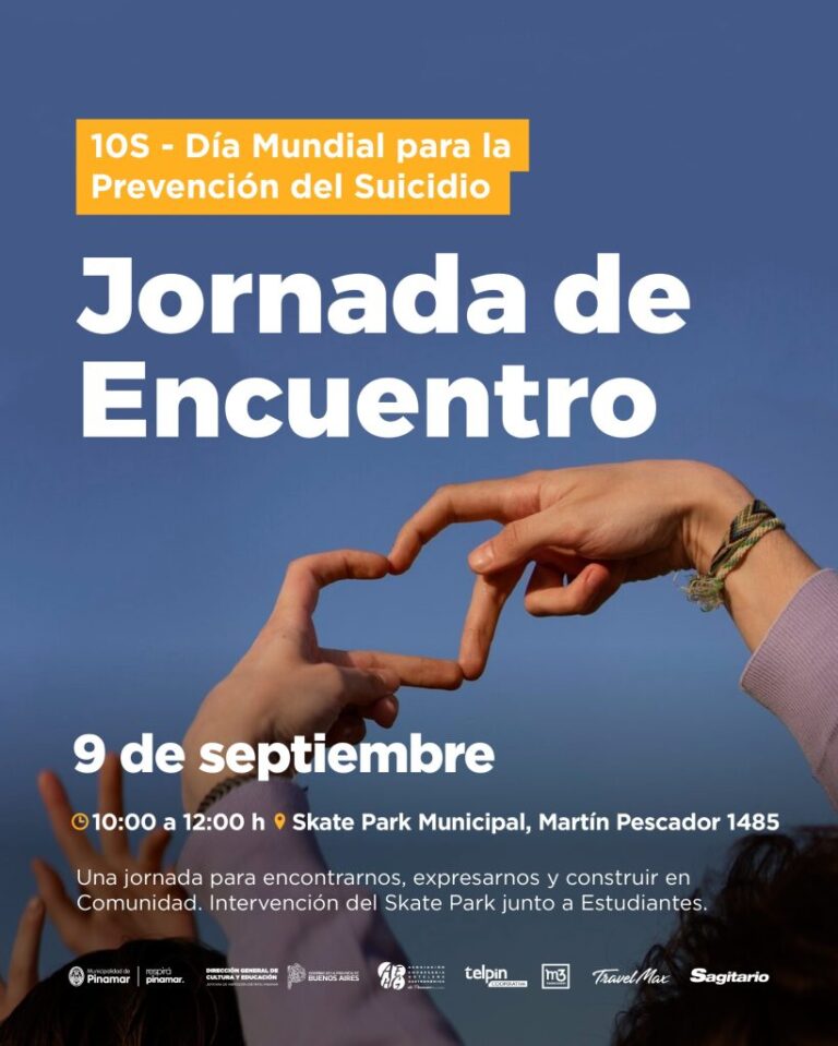 Jornada por la prevención del suicidio de Pinamar