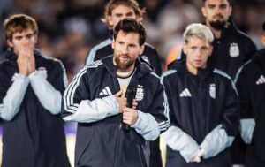 “No venir más va a ser un dolor muy grande”: así fue el discurso completo de Lionel Messi en su despedida de la …