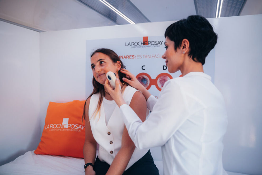 Campaña de detección de cáncer de piel en Valeria del Mar y Ostende