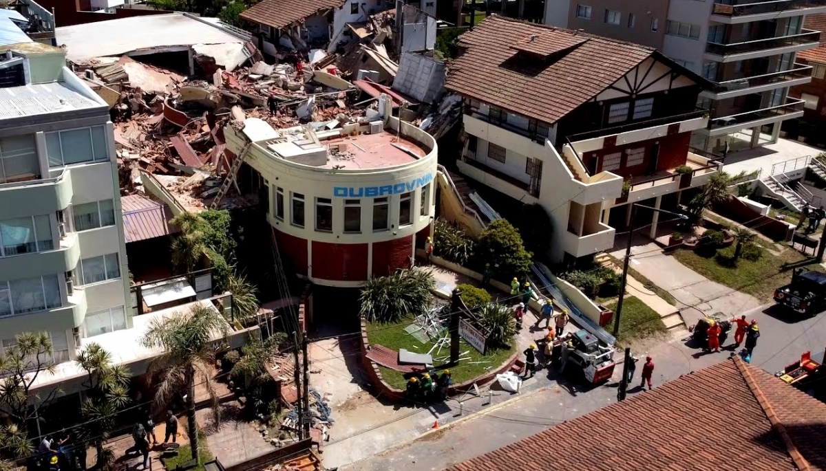A dos años del derrumbe del Hotel Dubrovnik, familias homenajean a las nueve víctimas